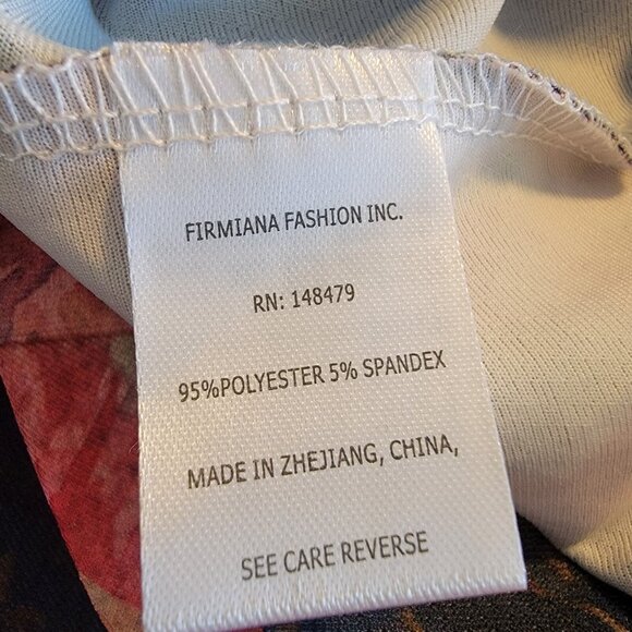 Lily by Firmiana Patchwork Print Skirt Multicolor Wrap Front Boho Womens XL NWT - Picture 8 of 12